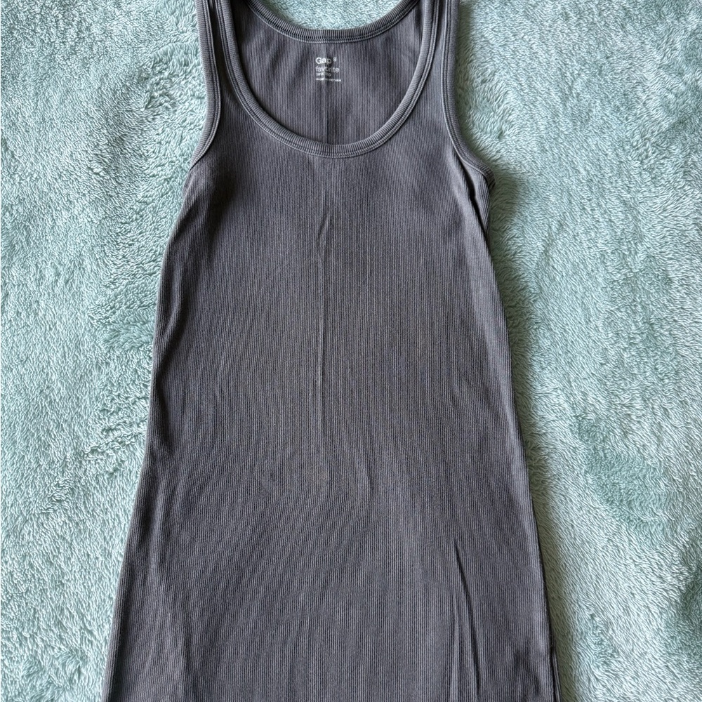 GAP Charcoal Gray Tank Top